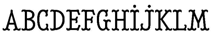 Minorca Light Wavy Font UPPERCASE