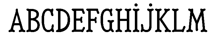 Minorca Light Font UPPERCASE