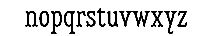 Minorca Light Font LOWERCASE