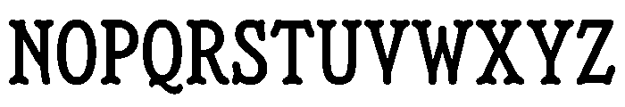 Minorca Regular Font UPPERCASE