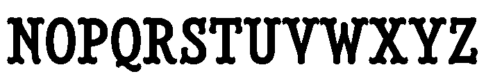 Minorca Semi Bold Wavy Font UPPERCASE