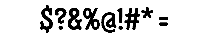 Minorca Semi Bold Font OTHER CHARS
