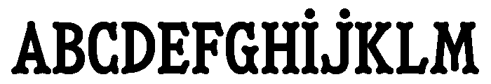 Minorca Semi Bold Font UPPERCASE