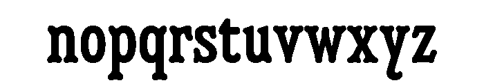 Minorca Semi Bold Font LOWERCASE