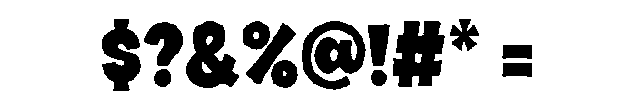 Minorica Sans Regular Font OTHER CHARS