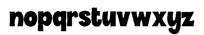 Minorica Sans Regular Font LOWERCASE