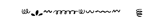 Minorica Script Decoration Font OTHER CHARS