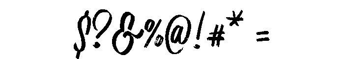 Minorica Script Regular Font OTHER CHARS