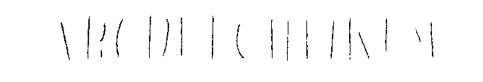 Minorica Serif Line Font UPPERCASE