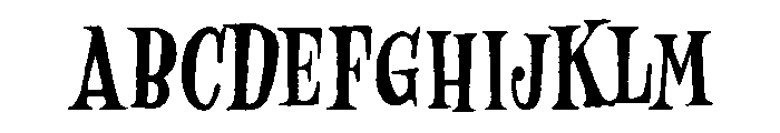 Minorica Serif Regular Font UPPERCASE