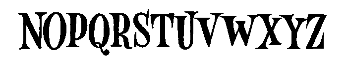 Minorica Serif Regular Font UPPERCASE