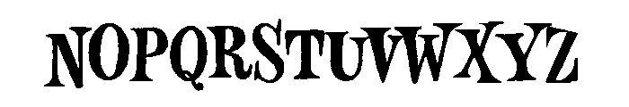 Minorica Serif Regular Font LOWERCASE