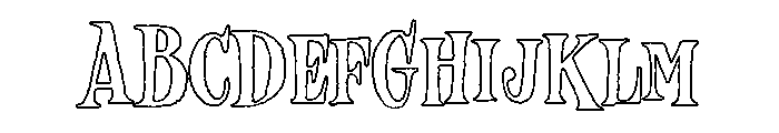 Minorica Serif Stroke FONT