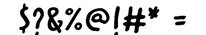 Minute Regular Font OTHER CHARS