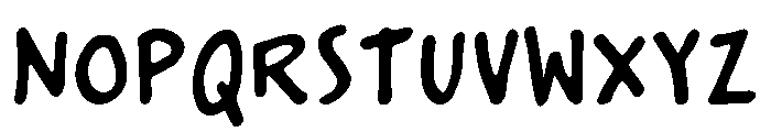 Minute Regular Font UPPERCASE