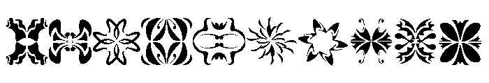 Miscelanea Regular Font OTHER CHARS