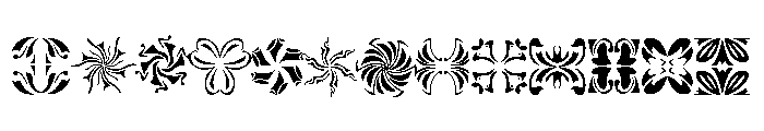 Miscelanea Regular Font UPPERCASE