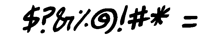 Miss AmyLynn Bold Italic Font OTHER CHARS