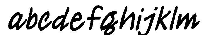 Miss AmyLynn Bold Italic FONT