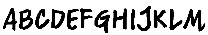 Miss AmyLynn Bold Font UPPERCASE