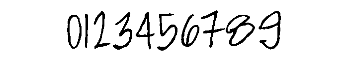 Miss AmyLynn Regular Font OTHER CHARS