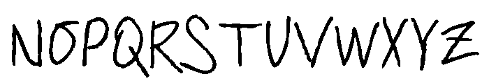 Miss AmyLynn Regular Font UPPERCASE