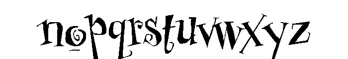 Mister Frisky Regular Font LOWERCASE