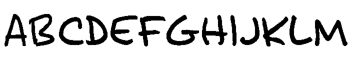 Mister Marker Regular Font UPPERCASE
