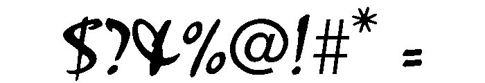 Mistral Regular Font OTHER CHARS