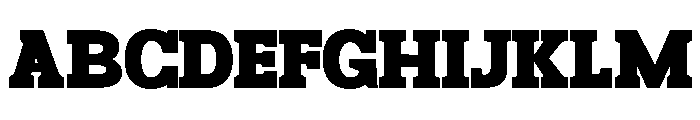 Mj. Marvel Black Font UPPERCASE