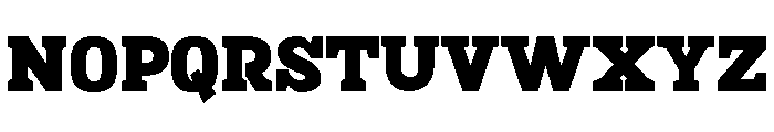 Mj. Marvel Black Font UPPERCASE