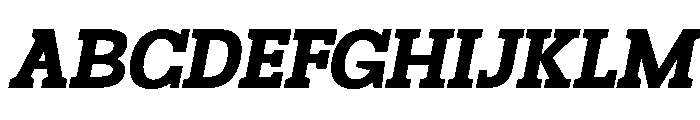 Mj. Marvel Bold Italic Font UPPERCASE