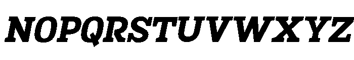Mj. Marvel Bold Italic Font UPPERCASE