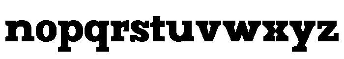 Mj. Marvel Extra Bold Font LOWERCASE