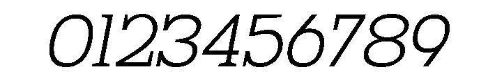 Mj. Marvel Extra Light Italic Font OTHER CHARS