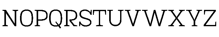 Mj. Marvel Extra Light Font UPPERCASE