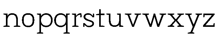 Mj. Marvel Extra Light Font LOWERCASE
