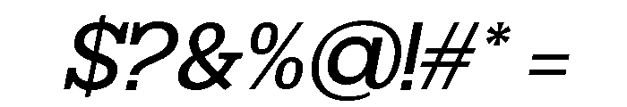 Mj. Marvel Italic Font OTHER CHARS