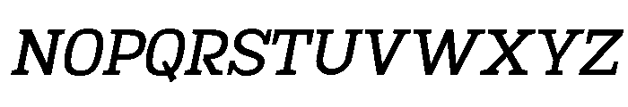 Mj. Marvel Italic Font UPPERCASE