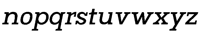 Mj. Marvel Italic Font LOWERCASE