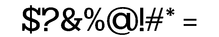 Mj. Marvel Regular Font OTHER CHARS