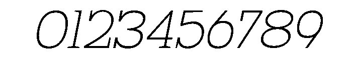 Mj. Marvel Thin Italic Font OTHER CHARS