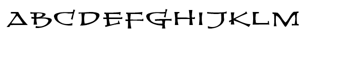 Mjollnir BB Regular Font LOWERCASE