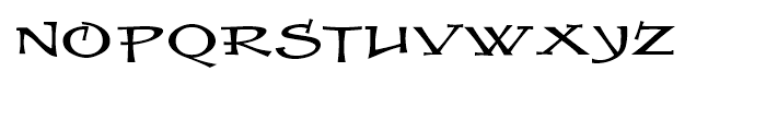 Mjollnir BB Regular Font LOWERCASE