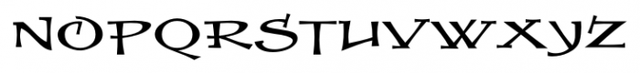 Mjollnir BB Regular Font LOWERCASE