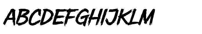 MJST Dexsar Brush Pro Regular Brush Pro FONT