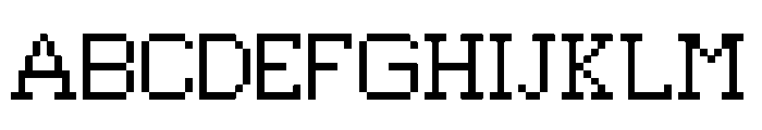 MKR17 Font UPPERCASE