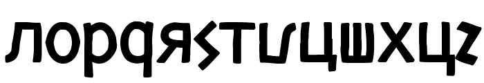 MKyrill-Bold Font LOWERCASE