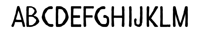 Mkhedruli Grunge Regular Font UPPERCASE