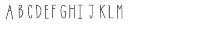 mk tall & skinny font Font UPPERCASE